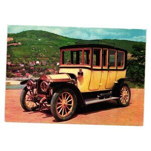 Lorraine Dietrich 1911 Car Vintage Postcard Museum Automobile Rochetaillee